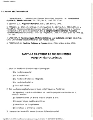Manual de psiquiatria