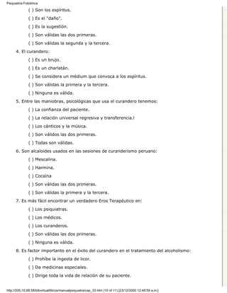Manual de psiquiatria