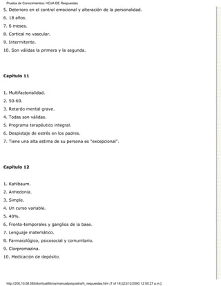 Manual de psiquiatria