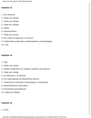 Manual de psiquiatria