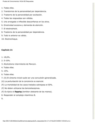 Manual de psiquiatria