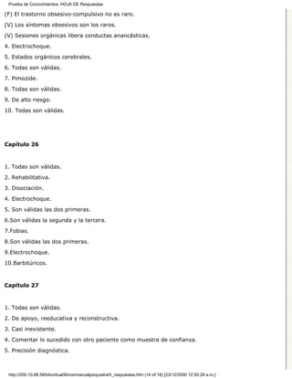 Manual de psiquiatria