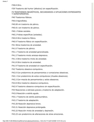 Manual de psiquiatria