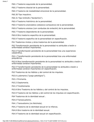 Manual de psiquiatria