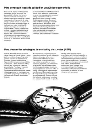 Manual de publicidad en linkedin