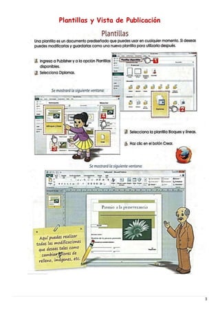 3
Plantillas y Vista de Publicación
 