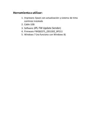 Manual de recuperacion epson xp211 v1.1
