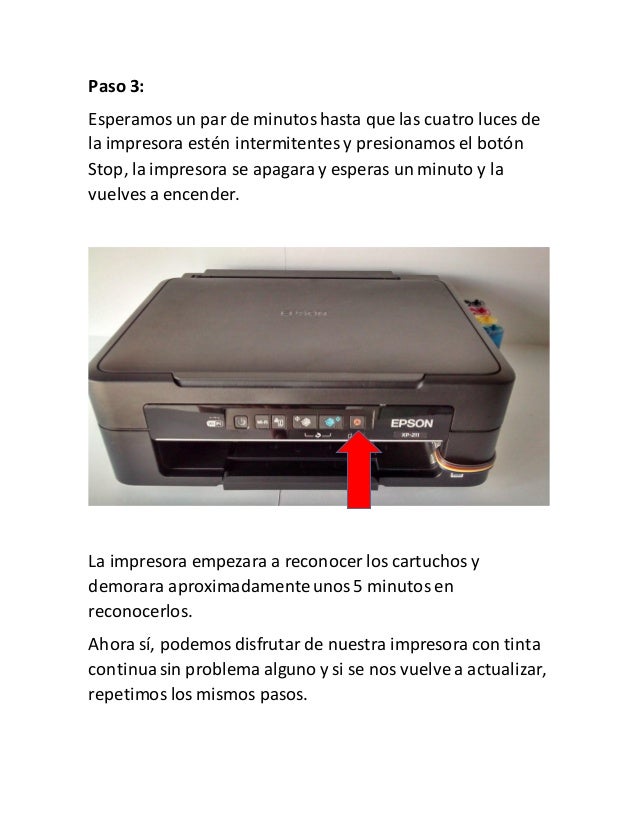 Manual de recuperacion epson xp211 v1.1