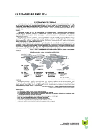 3939REDAÇÃO NO ENEM 2016
CARTILHA DO PARTICIPANTE
2.2 REDAÇÕES DO Enem 2014
 
