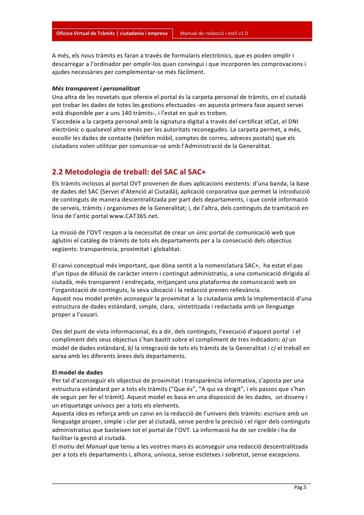 oficina virtual generalitat manual de redacci 243 i estil de l ovt oficina virtual generalitat manual de redacci 243 i estil de l ovt