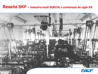 2021-10-27 ©SKF SKF [Group Six Sigma]
Slide 5
Reseña SKF - Industria textil SUECIA a comienzos de siglo XX.
 