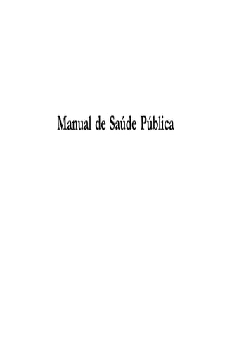 Manual de Saúde Pública
 