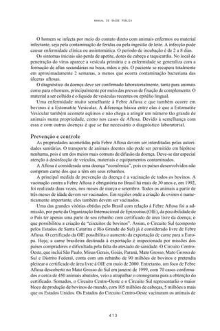 Manual de saúde pública