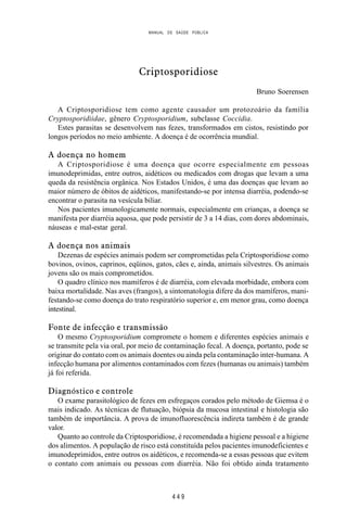 Manual de saúde pública