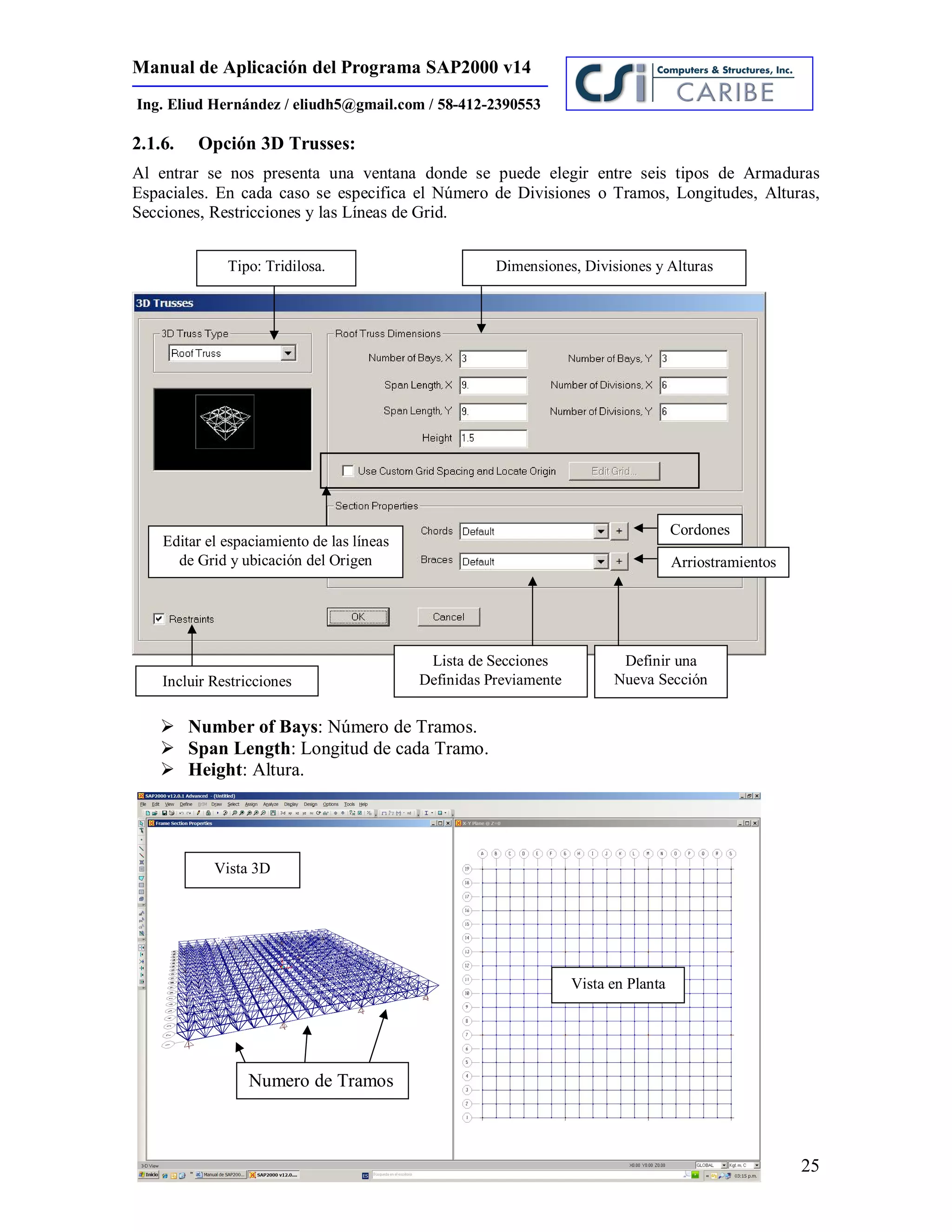 Manual de sap2000 julio 09 r0 | PDF