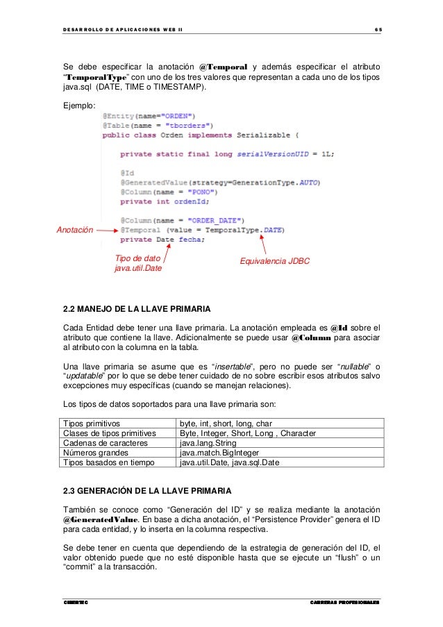 Manual desarrollo de aplicaciones web ii
