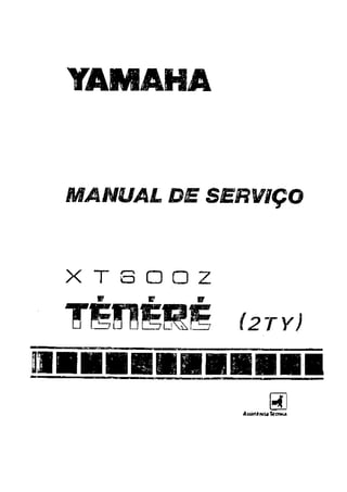 Manual de servico xt600 z tenere 1989