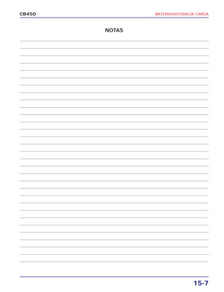 BATERIA/SISTEMA DE CARGA
15-7
CB450
NOTAS
 