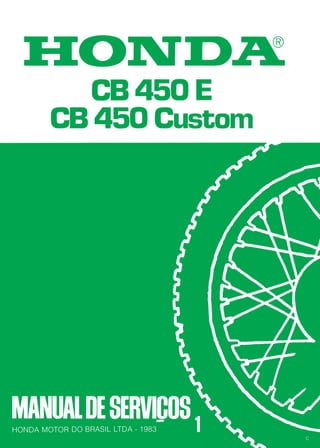 Manual de serviço cb450 e cb450 custom (1983)   ms443831 p capa
