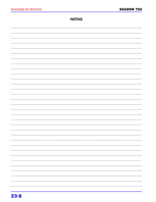 Manual de serviços shadow 750