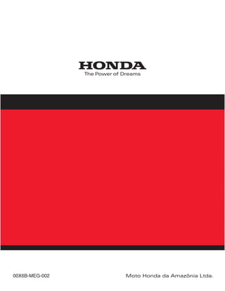 Manual de serviços shadow 750