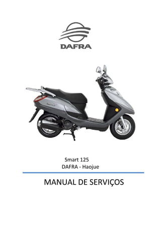 MANUAL DE SERVIÇO DAFRA SMART 125 - 2010