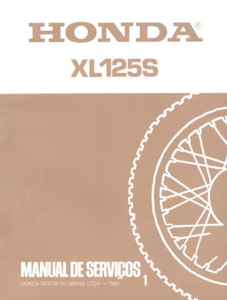 Manual de serviço xls125 capa