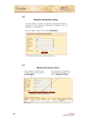 E-Sílabo
GUÍA DEL PROFESOR
48
c.2
c.3
 