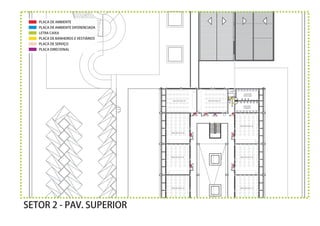 PLACA DE AMBIENTE
   PLACA DE AMBIENTE DIFERENCIADA
   LETRA CAIXA
   PLACA DE BANHEIROS E VESTIÁRIOS
   PLACA DE SERVIÇO
   PLACA DIRECIONAL




                                                               PS 02 PS 01
                                                                   PS 03
                                       PA 34   PA 35   PD 05   PA 11




                                     PA 33




                                                                    PA 36
                                                                    PA 37
                                     PA 32




SETOR 2 - PAV. SUPERIOR
 