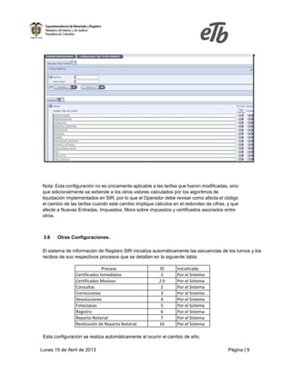 Manual de sir procesos especiales | PDF