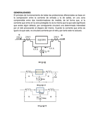 ANORMALIDADES QUE OCURREN EN LOS SISTEMAS ELÉCTRICOS
FALLAS ELÉCTRICAS
Una falla eléctrica implica dos posibles estados, una falta de aislación que se
traduce en un cortocircuito, o una falta de continuidad eléctrica que implica un
circuito abierto.
LOS TIPOS DE FALLAS EN UN SISTEMA DE ELÉCTRICO SON:
• Cortocircuitos.
• Circuitos Abiertos.
• Fallas simultáneas.
• Fallas en devanados.
• Fallas en evolución.
FALLAS ELÉCTRICAS
CORTOCIRCUITOS
Un concepto muy simple pero efectivo de cortocircuito, es el que lo define como el
fenómeno eléctrico que ocurre cuando dos puntos entre los cuales existe una
diferencia de potencial se ponen en contacto entre sí, caracterizándose por la
circulación de elevadas magnitudes de corriente hasta el punto de falla.
 