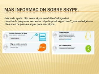 Manual de Skype..