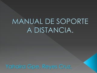Yahaira Gpe. Reyes Cruz.

 