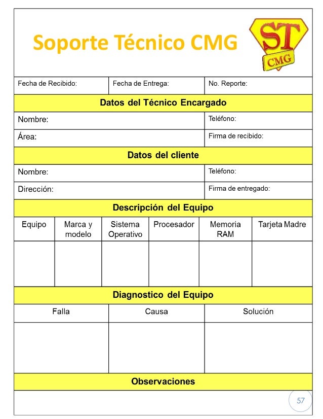 Quienes son los encargados de brindar soporte tecnico