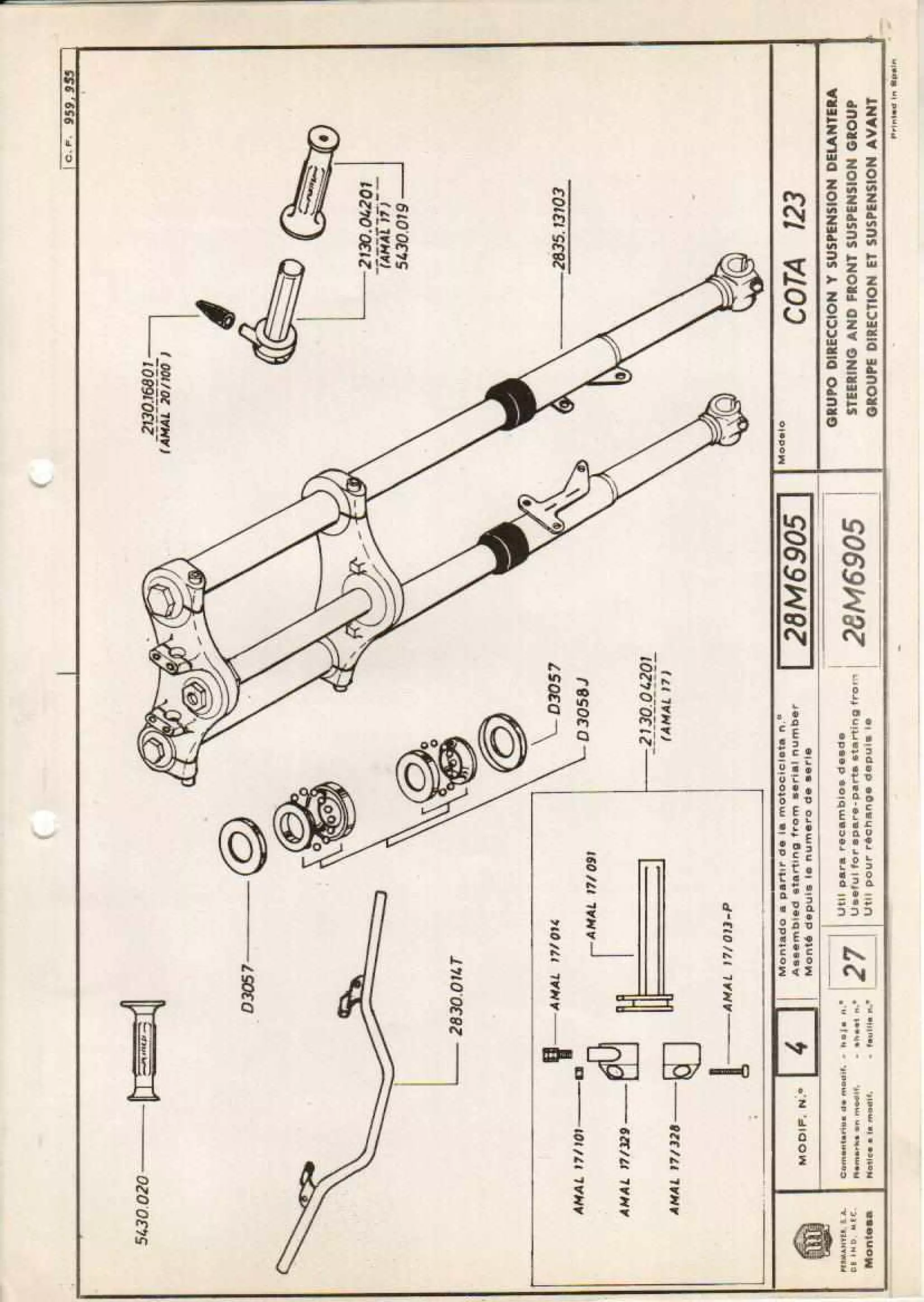 Manual despiece cota_123