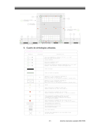 - 61 - derechos reservados copirights 2006 FERS
5. Cuadro de simbologías utilizadas.
 