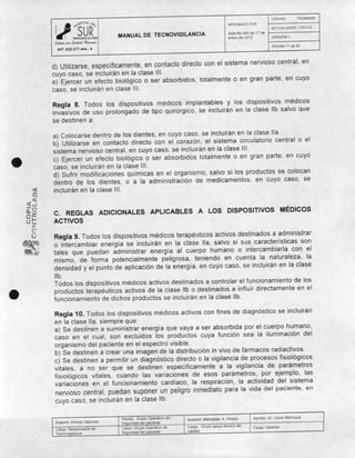 Manual de tecnovigilancia