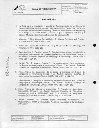 Manual de tecnovigilancia