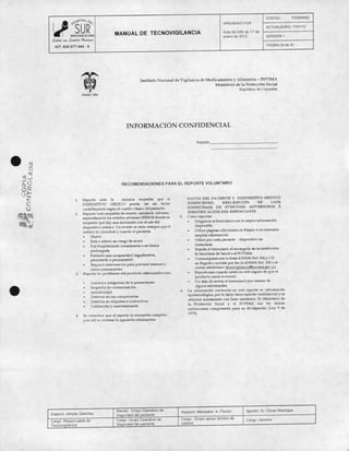 Manual de tecnovigilancia