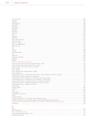 Manual de toxicologia