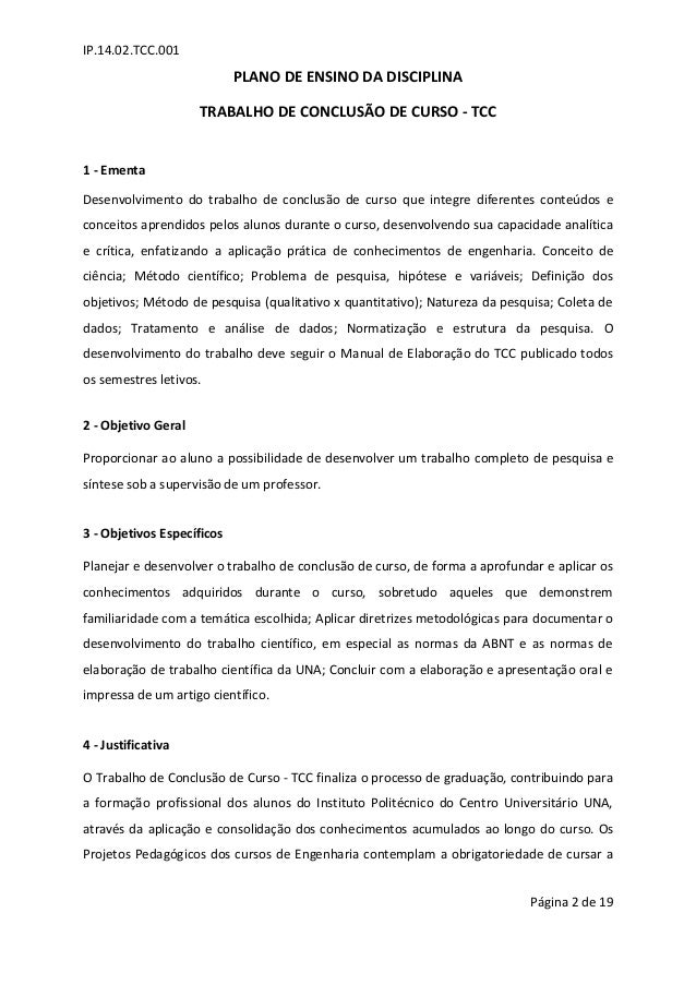 Trabalho de conclusao de curso administracao