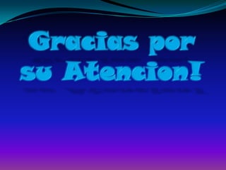 Gracias por su Atencion!