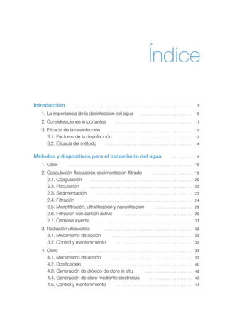 Manual de tratamientos del agua de consumo humano | PDF
