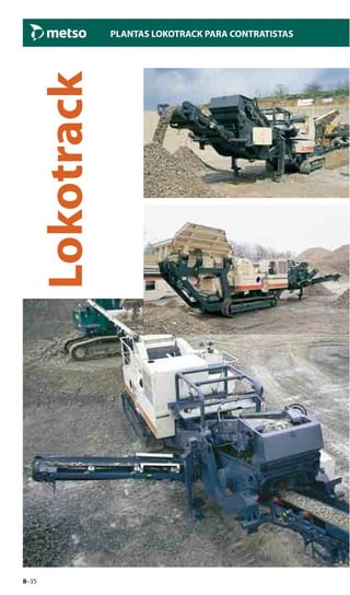 8–35
PLANTAS LOKOTRACK PARA CONTRATISTAS
Lokotrack
 