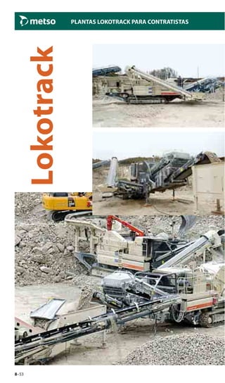 8–53
PLANTAS LOKOTRACK PARA CONTRATISTAS
Lokotrack
 
