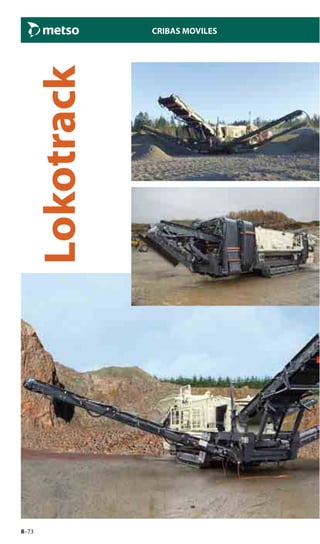 8–73
Lokotrack
CRIBAS MOVILES
 