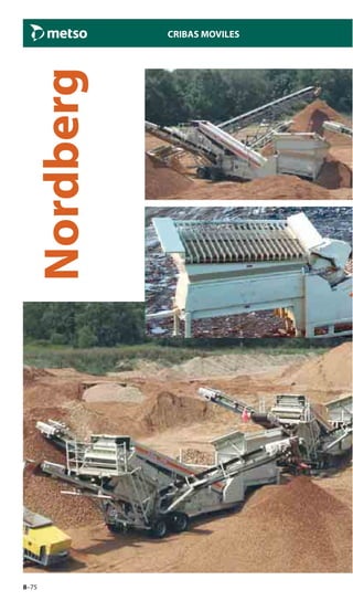 8–75
Lokotrack
CRIBAS MOVILES
Nordberg
 
