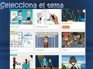 MANUAL USO DE GO!ANIMATE