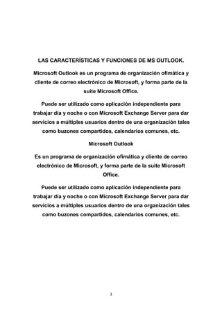 Manual de uso outlook francisco javier soto sanchez | DOCX