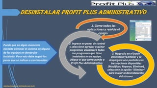 Manual de uso de Paquete Profit Plus. | PDF